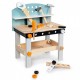 Banc de lucru din lemn pentru copii cu 38 accesorii Ecotoys 1178