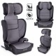 Scaun auto cu ISOFIX Ecotoys grupa 100-150 cm i-Size omologare R129/03 - Gri