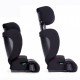 Scaun auto cu ISOFIX Ecotoys grupa 100-150 cm i-Size omologare R129/03 - Gri