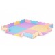Salteluta de joaca cu pereti 24 elemente 141.5 x 141.5 cm Iplay 6402