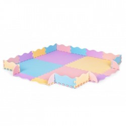 Salteluta de joaca cu pereti 24 elemente 141.5 x 141.5 cm Iplay 6402