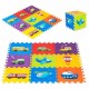 Salteluta de joaca pentru copii 86 x 86 x 1 cm IPlay 0392 - Vehicule
