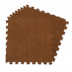 Salteluta de joaca multifunctionala tip puzzle 180 x 120 cm Massido 650102 - Maro