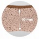 Salteluta de joaca multifunctionala tip puzzle 180 x 120 cm Massido 650102 - Maro