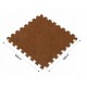 Salteluta de joaca multifunctionala tip puzzle 180 x 120 cm Massido 650102 - Maro