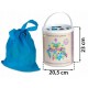 Set educational cu blocuri din lemn 100 bucati Ricokids RK-871