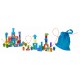 Set educational cu blocuri din lemn 100 bucati Ricokids RK-871 - Orasel