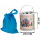 Set educational cu blocuri din lemn 100 bucati Ricokids RK-871 - Orasel