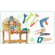 Atelier de lucru din lemn cu accesorii incluse 60 x 30 x 75.5 cm Ricokids RK-876