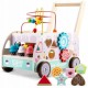 Antemergator din lemn tip magazin cu inghetata si diverse activitati 48 x 27.5 x 40.5 cm Ricokids RK-873