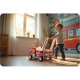 Antemergator din lemn tip masina de pompieri si diverse activitati 48 x 27.5 x 40.5 cm Ricokids RK-873
