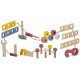 Antemergator din lemn tip atelier si diverse activitati 40 x 28 x 43 cm Ricokids RK-874