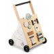 Antemergator din lemn cu diverse activitati 28 x 35 x 53 cm Ricokids RK-875