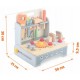 Mini atelier de lucru din lemn cu accesorii incluse 30 x 25 x 30 cm Ricokids RK-877