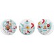 Set din lemn pentru servit ceaiul Ricokids RK-869 - Turcoaz