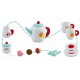 Set din lemn pentru servit ceaiul Ricokids RK-869 - Turcoaz