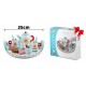 Set din lemn pentru servit ceaiul Ricokids RK-869 - Turcoaz