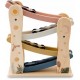 Rampa din lemn cu 4 masinute incluse 25.5 x 9 x 30 cm Nukido NK-855