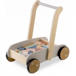 Antemergator din lemn cu blocuri din lemn incluse 26.5 x 40 x 41 cm Nukido NK-856