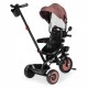 Tricicleta 3 in 1 pentru copii scaun rotativ 360 roti din spuma EVA Ecotoys WQL-066-51 - Bej - Resigilat