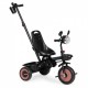 Tricicleta 3 in 1 pentru copii scaun rotativ 360 roti din spuma EVA Ecotoys WQL-066-51 - Bej - Resigilat