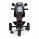 Tricicleta 3 in 1 pentru copii scaun rotativ 360 roti din spuma EVA Ecotoys WQL-066-51 - Bej - Resigilat