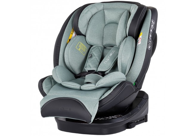 Scaun auto Chipolino Hypnotic I-Size 40-150 cm cu sistem Isofix si sezut rotativ basil