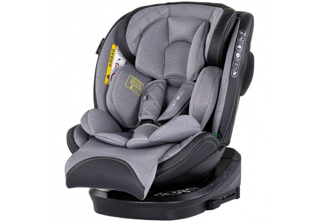Scaun auto Chipolino Hypnotic I-Size 40-150 cm cu sistem Isofix si sezut rotativ cloud
