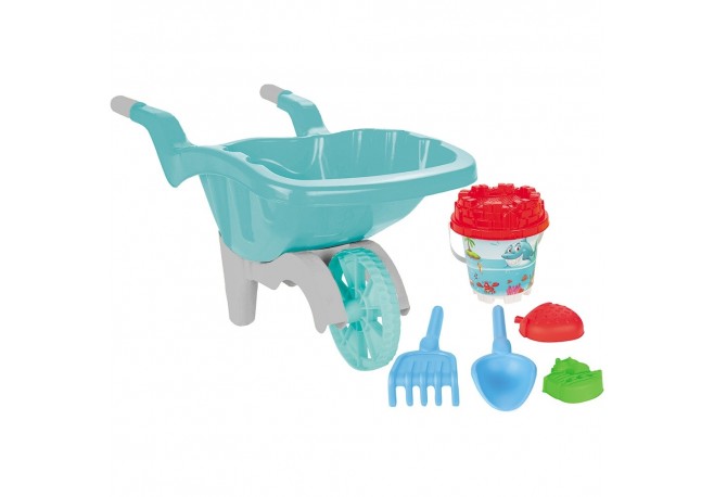 Set jucarii nisip Pilsan Roaba Jumbo cu accesorii albastru