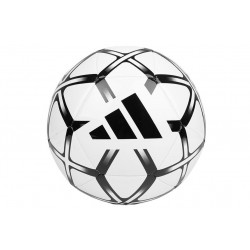 Mingie de fotbal Adidas Starlancer alb cu negru marimea 5
