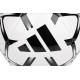 Mingie de fotbal Adidas Starlancer alb cu negru marimea 5