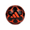 Mingie de fotbal Adidas Starlancer negru cu rosu marimea 5