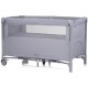 Patut pliabil Chipolino Relax cloud linen cu laterala culisanta