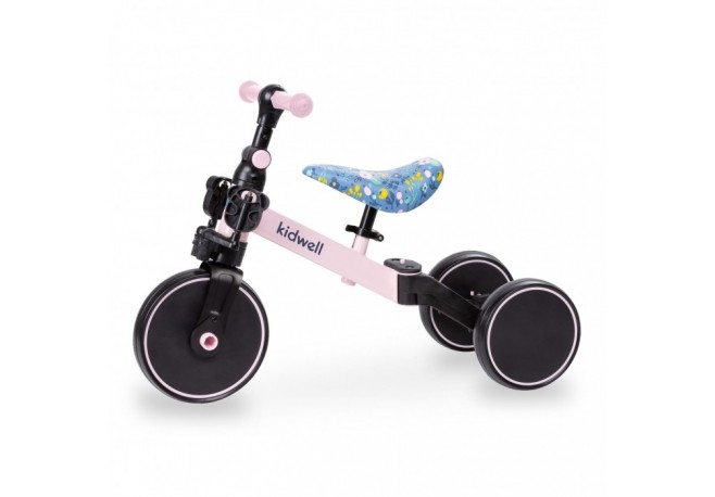 Tricicleta cu pedale 3 in 1 Kidwell Pico Spring Flower