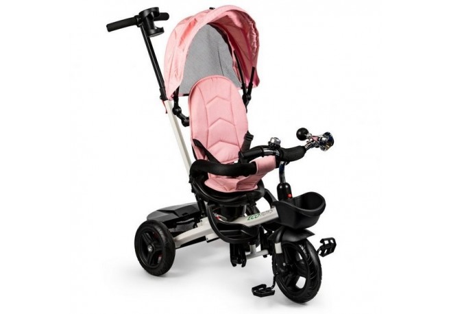 Tricicleta cu sezut reversibil Ecotoys JM-311 - Roz - Resigilat