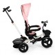 Tricicleta cu sezut reversibil Ecotoys JM-311 - Roz - Resigilat