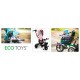 Tricicleta cu sezut reversibil Ecotoys JM-311 - Roz - Resigilat
