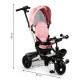 Tricicleta cu sezut reversibil Ecotoys JM-311 - Roz - Resigilat
