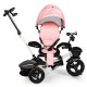 Tricicleta cu sezut reversibil Ecotoys JM-311 - Roz - Resigilat