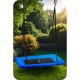 Leagan tip cuib pentru copii dreptunghiular XXL 110 x 70 cm 150 kg Neo-Sport 110500 Albastru