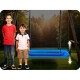 Leagan tip cuib pentru copii dreptunghiular XXL 110 x 70 cm 150 kg Neo-Sport 110500 Albastru