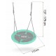 Leagan tip cuib pentru copii XXL 110 cm 150 kg Neo-Sport 1052 Verde