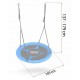 Leagan tip cuib pentru copii XXL 100 cm 150 kg Neo-Sport 1080 Albastru
