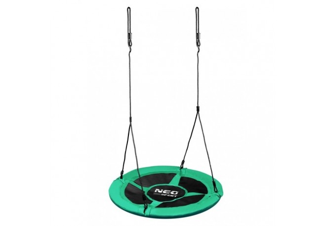 Leagan tip cuib pentru copii XXL 100 cm 150 kg Neo-Sport 1081 Verde