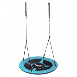 Leagan tip cuib pentru copii XXL 100 cm 150 kg Neo-Sport 1082 Turcoaz