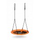 Leagan tip cuib pentru copii XXL 100 cm 150 kg Neo-Sport 1084 Portocaliu
