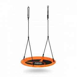 Leagan tip cuib pentru copii XXL 100 cm 150 kg Neo-Sport 1084 Portocaliu