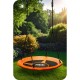 Leagan tip cuib pentru copii XXL 100 cm 150 kg Neo-Sport 1084 Portocaliu