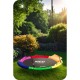 Leagan tip cuib pentru copii XXL 100 cm 150 kg Neo-Sport 1085 Multicolor