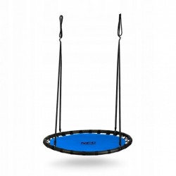 Leagan tip cuib pentru copii XXL 120 cm 150 kg Neo-Sport 110221 Albastru